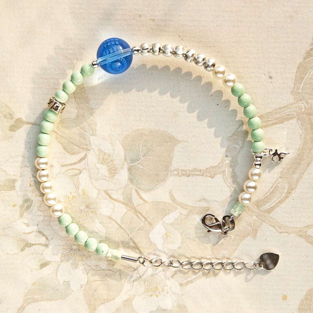 2026 New Mantra Bracelet 8 Colors - High Quality Titanium Alloy with Pre-Installed Magnetic Clasp, Adjustable - Blissette