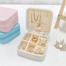 Pink Travel Jewelry Case