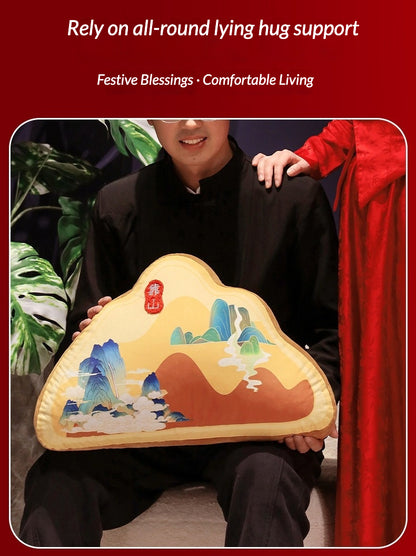 China Chic Ruyi FuLu Mountain Throw Pillows Sofa & Car Cushions
