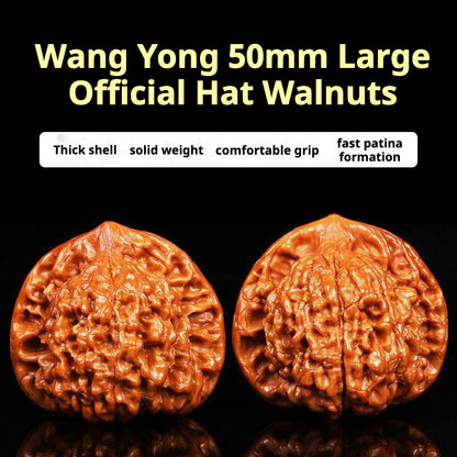 Wang Yong Guanmao Hand-Turning Walnuts| Mindful Stress Relief Pair