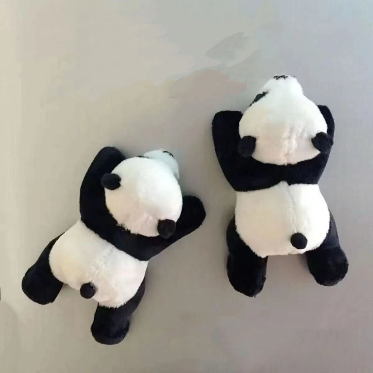Magnetic Panda Plush Toy – Cute Forbidden City-Inspired “Fu Gui Zhu” Refrigerator Decor, Cultural Souvenir & Gift - Blissette