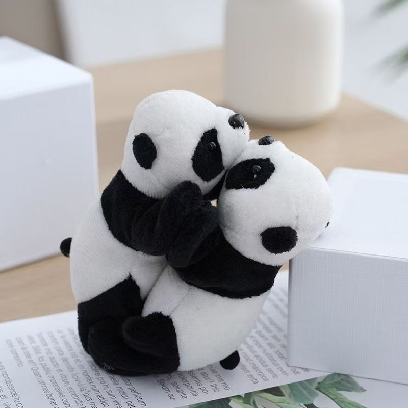 Magnetic Panda Plush Toy – Cute Forbidden City-Inspired “Fu Gui Zhu” Refrigerator Decor, Cultural Souvenir & Gift - Blissette