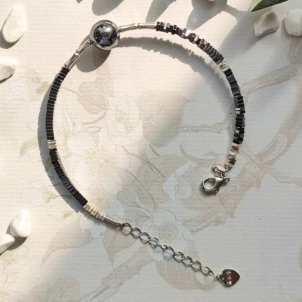 2026 New Mantra Bracelet 8 Colors - High Quality Titanium Alloy with Pre-Installed Magnetic Clasp, Adjustable - Blissette