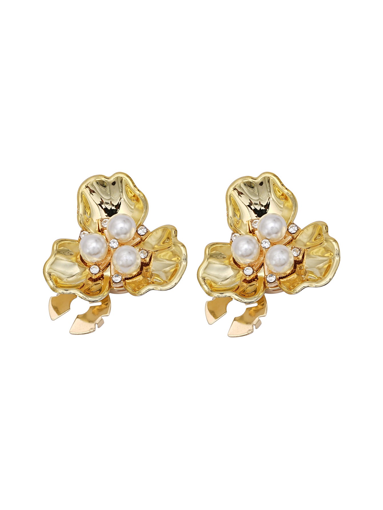 New Chinese Style 3 - Petal Flower Shirt Button Cover | Decorative Cufflink - Style Button for Evening Parties & Formal Events - Blissette