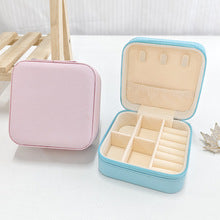 Pink Travel Jewelry Case