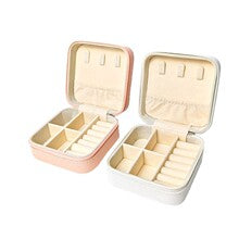 Pink Travel Jewelry Case