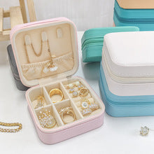 Pink Travel Jewelry Case