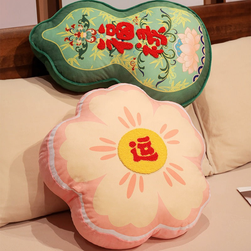 China Chic Ruyi FuLu Mountain Throw Pillows Sofa & Car Cushions