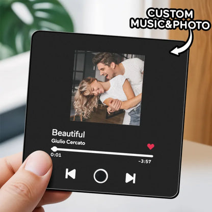 Personalized music fridge magnet👑🌹