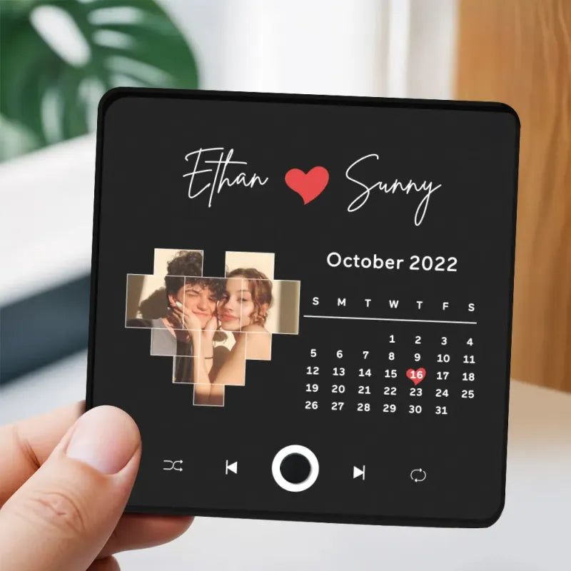 Personalized music fridge magnet👑🌹