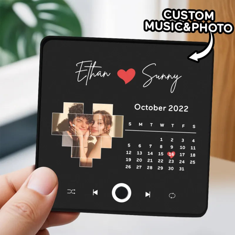 Personalized music fridge magnet👑🌹