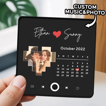 Personalized music fridge magnet👑🌹
