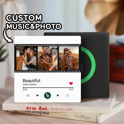 Personalized music fridge magnet👑🌹