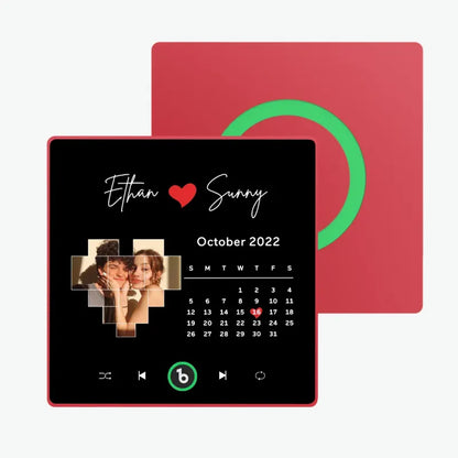 Personalized music fridge magnet👑🌹