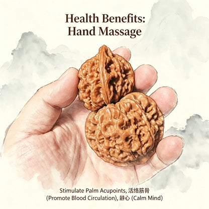 Practice Wenwan Walnut Pair for Beginners | Mindful Stress Relief Pair