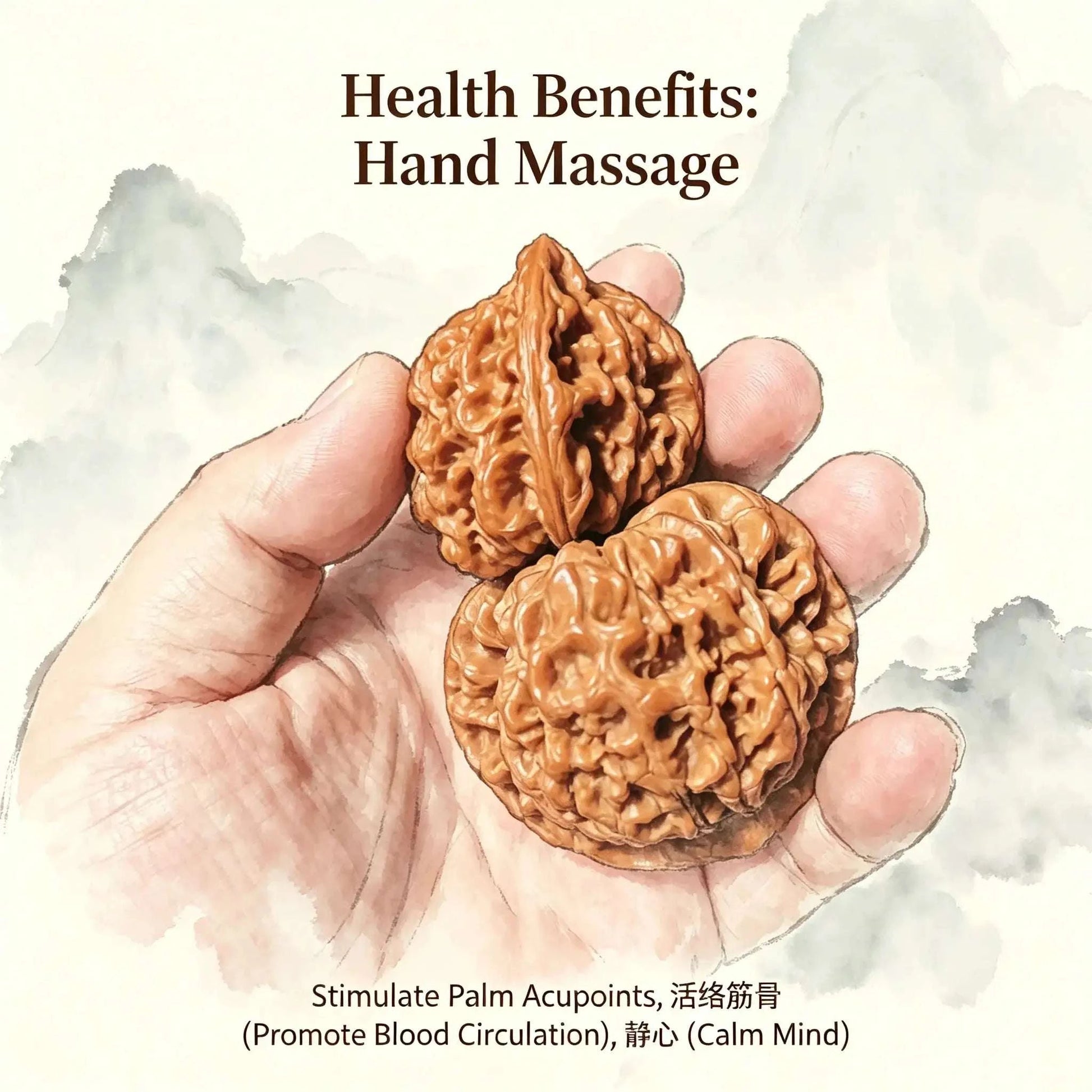 Practice Wenwan Walnut Pair for Beginners | Mindful Stress Relief Pair - Blissette