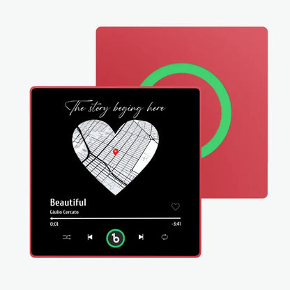 Personalized music fridge magnet👑🌹