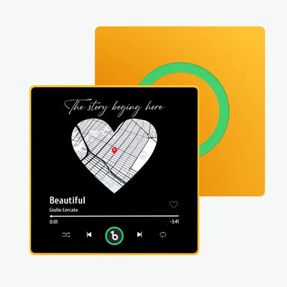 Personalized music fridge magnet👑🌹