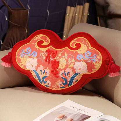 China Chic Ruyi FuLu Mountain Throw Pillows Sofa & Car Cushions