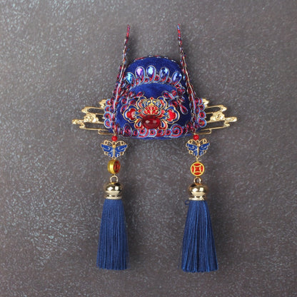 Ancient Chinese Opera Phoenix Coronet & Bridal Headdress Fridge Magnets, Peking Opera Facial Mask Cultural Souvenirs from Beijing Museum, Travel Magnetic Refrigerator Decor Gifts