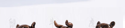 12 Zodiac 3D Resin Fridge Magnets | Yuanmingyuan Beijing Souvenir