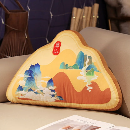 China Chic Ruyi FuLu Mountain Throw Pillows Sofa & Car Cushions