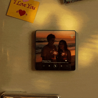 Personalized music fridge magnet👑🌹