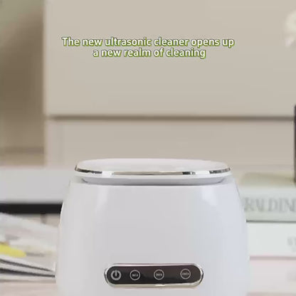 Portable Ultrasonic Retainer Cleaner with UV Light Sterilizer